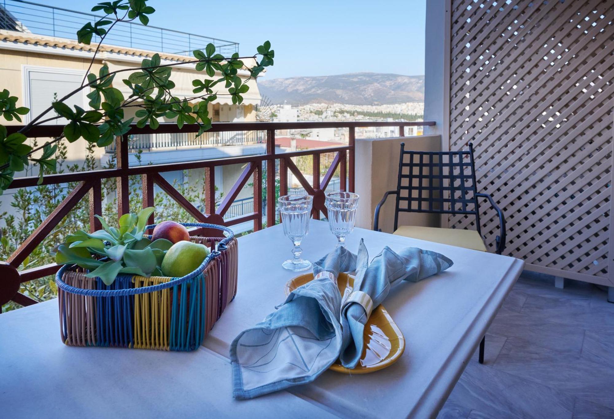 Rastoni Acropolis Uniquely Located Stylish Apartments Athena Bagian luar foto