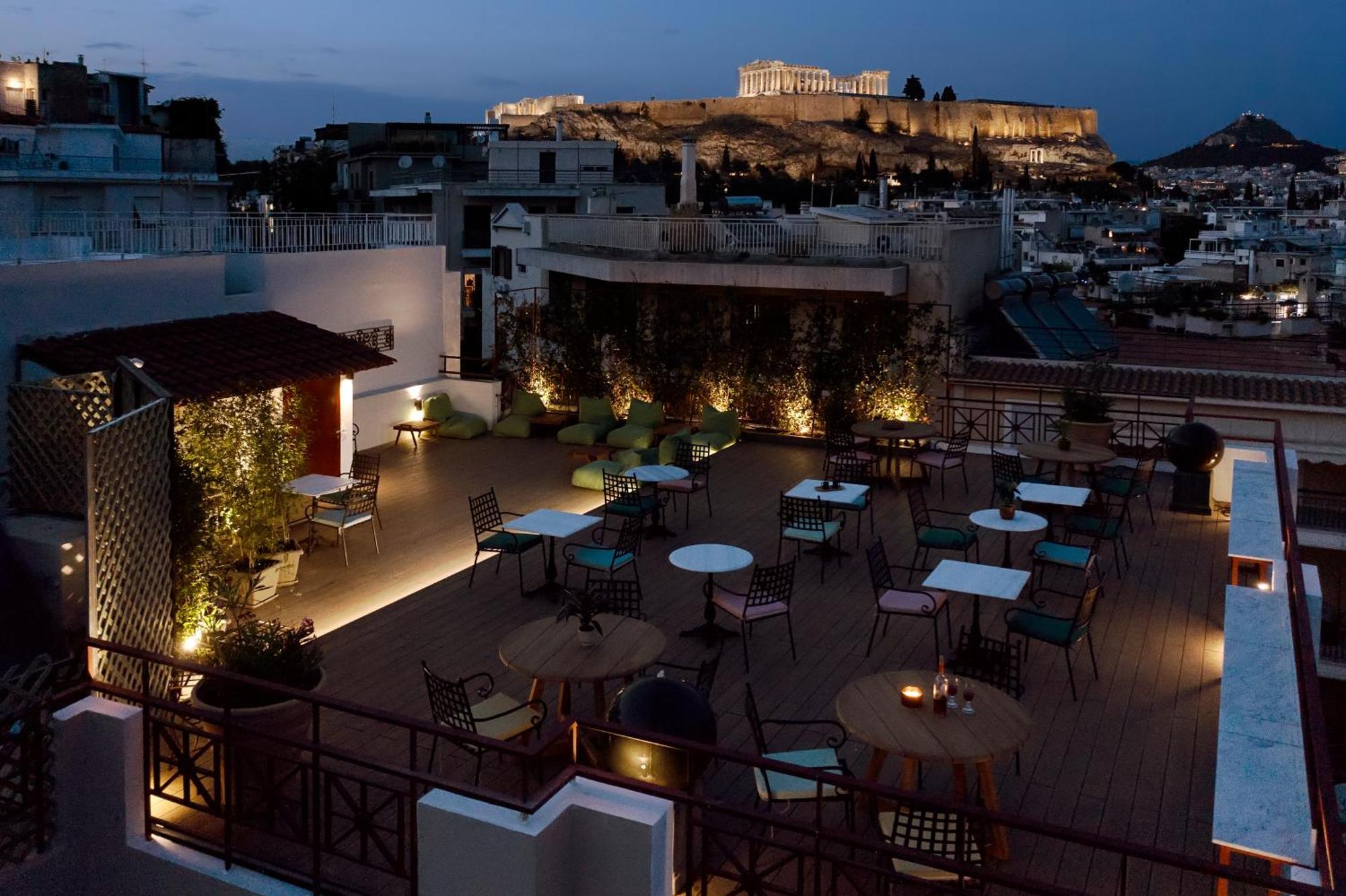 Rastoni Acropolis Uniquely Located Stylish Apartments Athena Bagian luar foto
